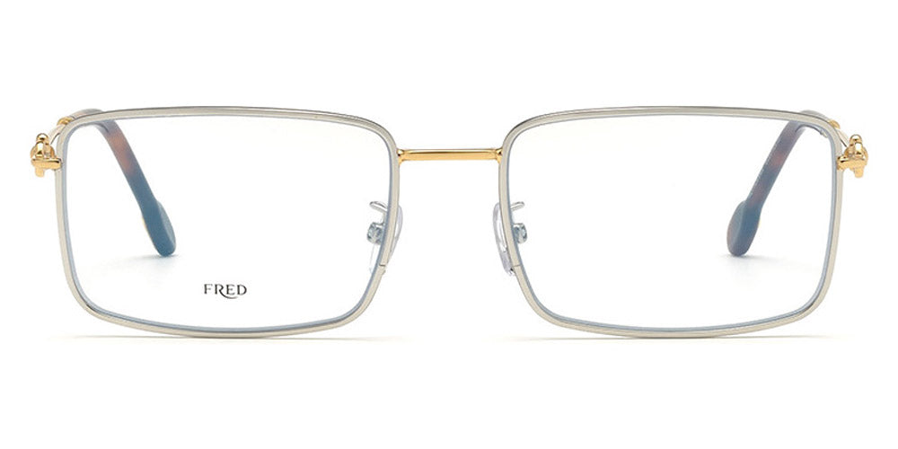Fred® FG50001U FRD FG50001U 032 57 - Shiny Rhodium Eyeglasses