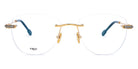 Fred® FG50011U FRD FG50011U 030 53 - Shiny Endura Gold Eyeglasses