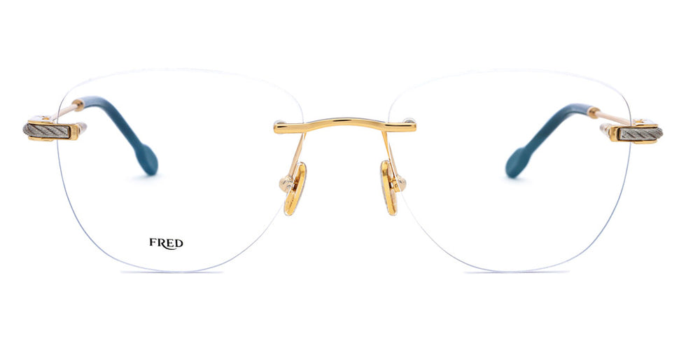 Fred® FG50011U FRD FG50011U 030 53 - Shiny Endura Gold Eyeglasses