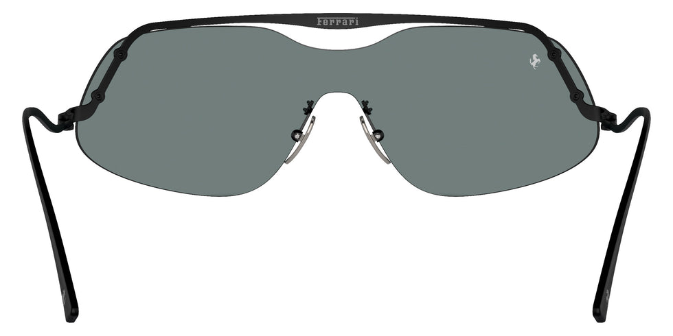 Ferrari® FH1007 Sunglasses - Matte Black/Mirror Bronze
