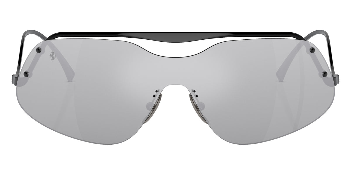 Ferrari® FH1007 Sunglasses - Black/Mirror Silver