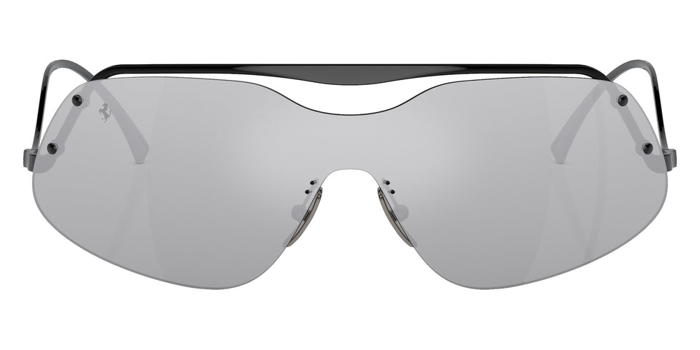Ferrari® FH1007 Sunglasses - Black/Mirror Silver