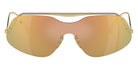 Ferrari® FH1007 Sunglasses - Pale Gold/Gold Mirror Blue