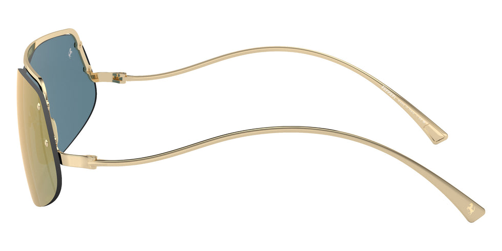 Ferrari® FH1007 Sunglasses - Pale Gold/Gold Mirror Blue