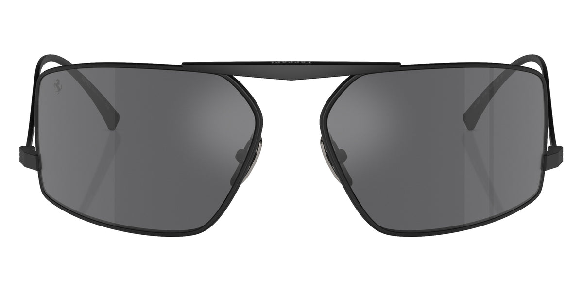 Ferrari® FH1008 Sunglasses - Matte Black/Mirror Silver