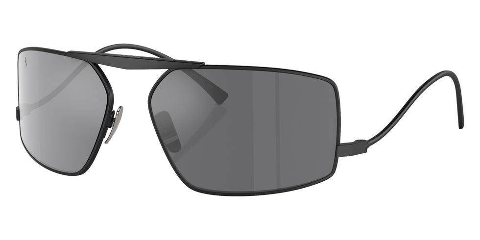 Ferrari® FH1008 Sunglasses - Matte Black/Mirror Silver