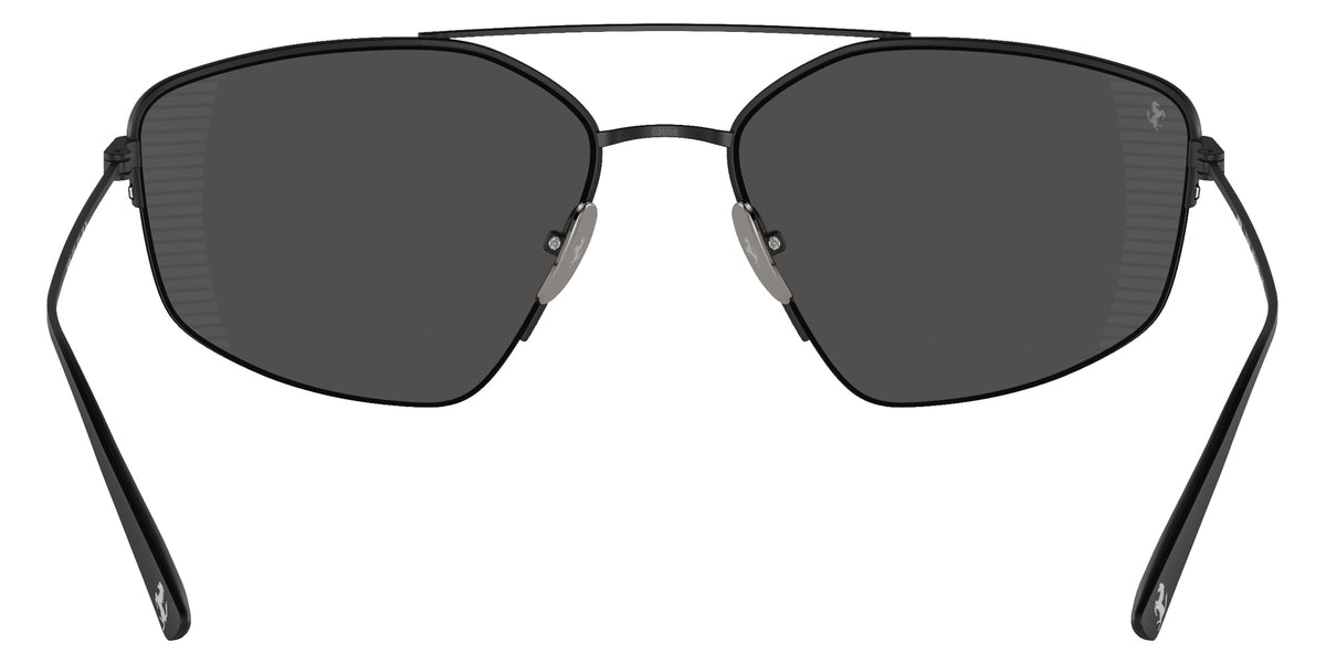 Ferrari® FH1009T Sunglasses - Matte Black/Polarized Grey