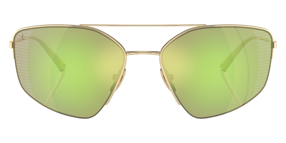 Ferrari® FH1009T Sunglasses - Pale Gold/Green Mirror