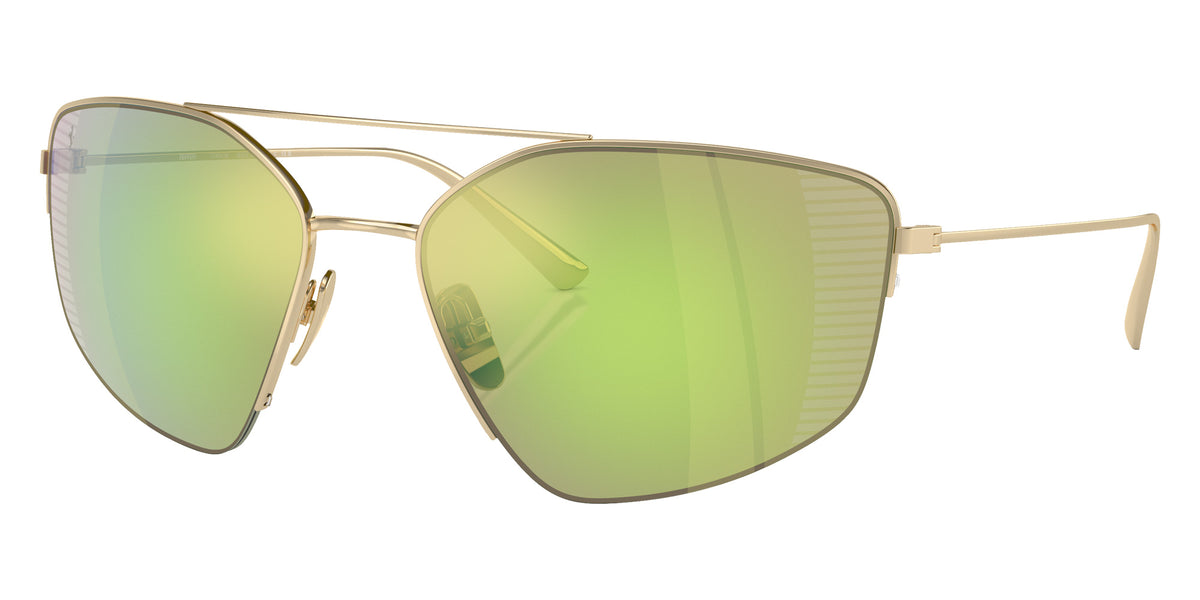 Ferrari® FH1009T Sunglasses - Pale Gold/Green Mirror