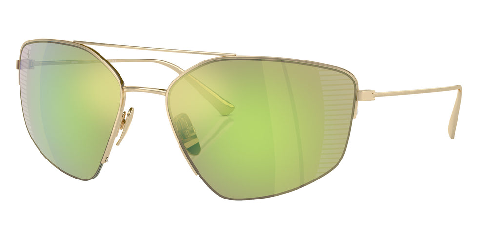 Ferrari® FH1009T Sunglasses - Pale Gold/Green Mirror