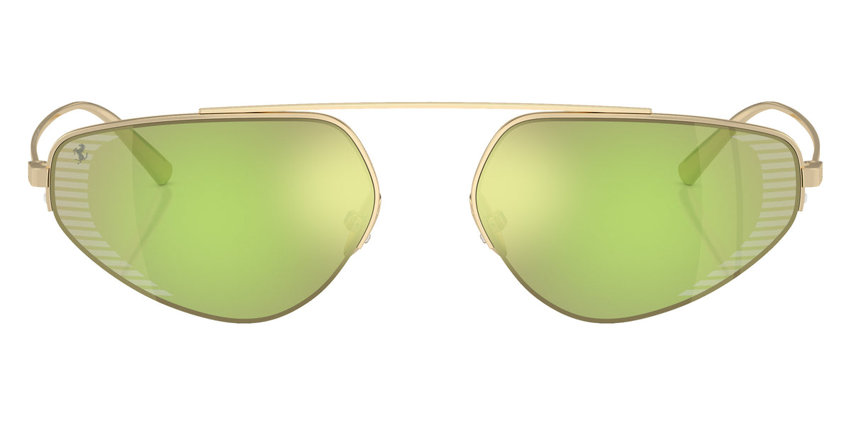 Ferrari® FH1010TD Sunglasses - Pale Gold/Green Mirror
