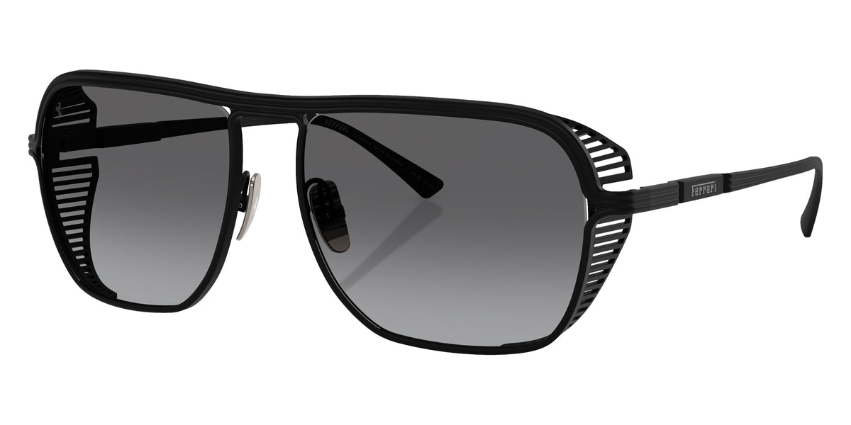 Ferrari® FH1014T Sunglasses - Matte Black/Grey Gradient Polarized