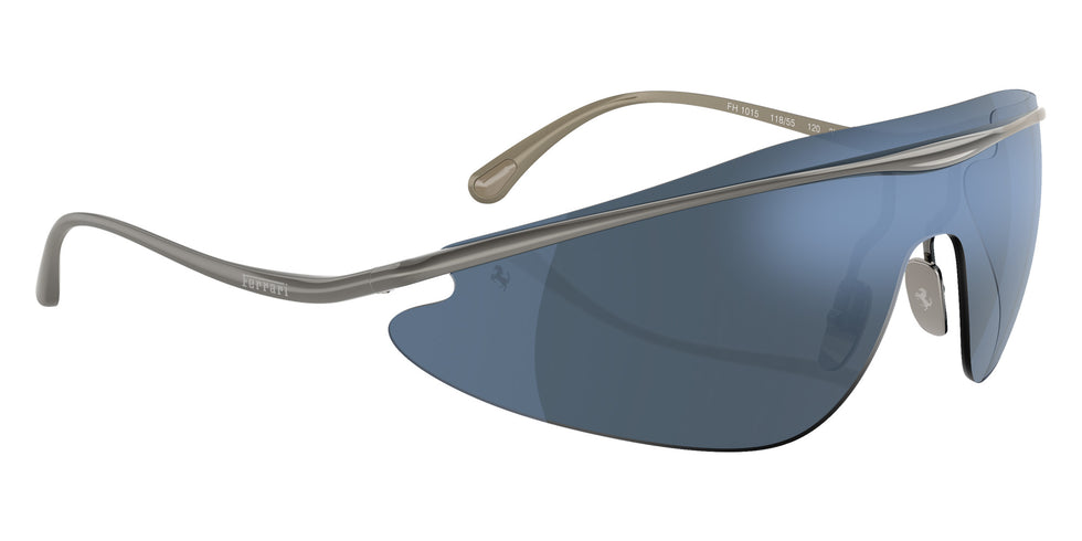 Ferrari® FH1015 Sunglasses - Dark Gunmetal/Mirror Blue