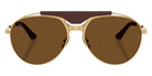 Ferrari® FH1020Q Sunglasses - Gold/Brown Polarized