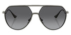 Ferrari® FH1021T Sunglasses - Matte Gunmetal/Gradient Grey Polarized