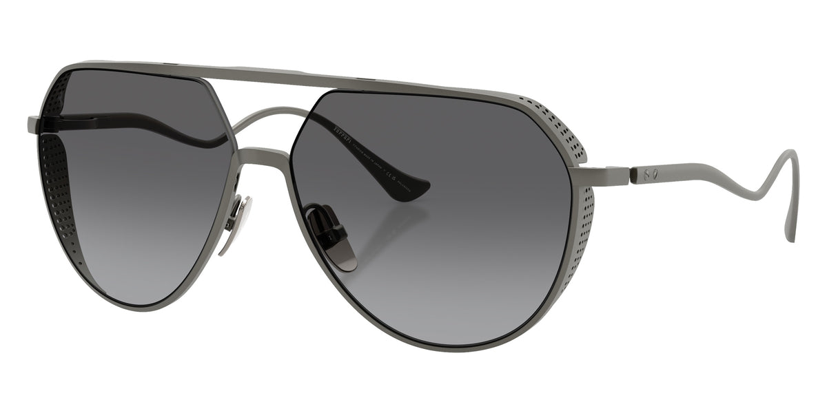 Ferrari® FH1021T Sunglasses - Matte Gunmetal/Gradient Grey Polarized