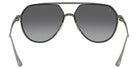 Ferrari® FH1021T Sunglasses - Matte Gunmetal/Gradient Grey Polarized
