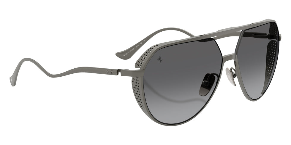 Ferrari® FH1021T Sunglasses - Matte Gunmetal/Gradient Grey Polarized