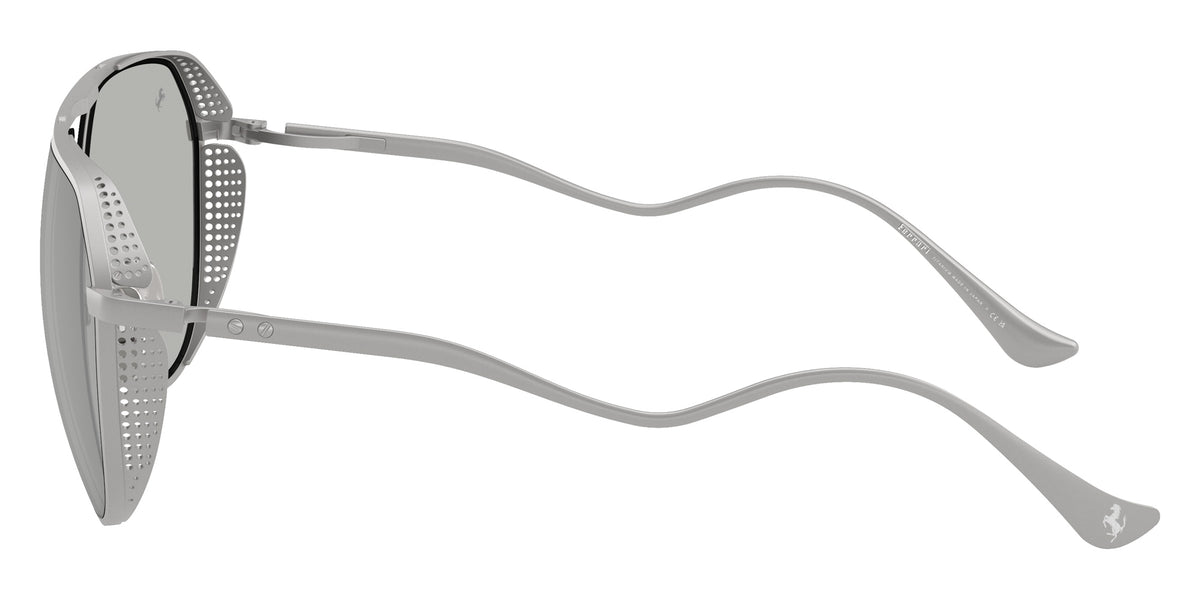 Ferrari® FH1021T Sunglasses - Matte Silver/Silver Mirror