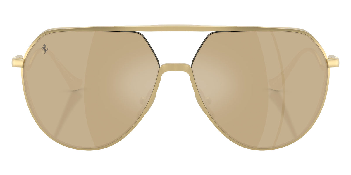 Ferrari® FH1021T Sunglasses - Matte Gold/Mirror Yellow Gold