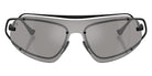 Ferrari® FH1023T Sunglasses - Matte Black/Grey Mirror Silver Gradient