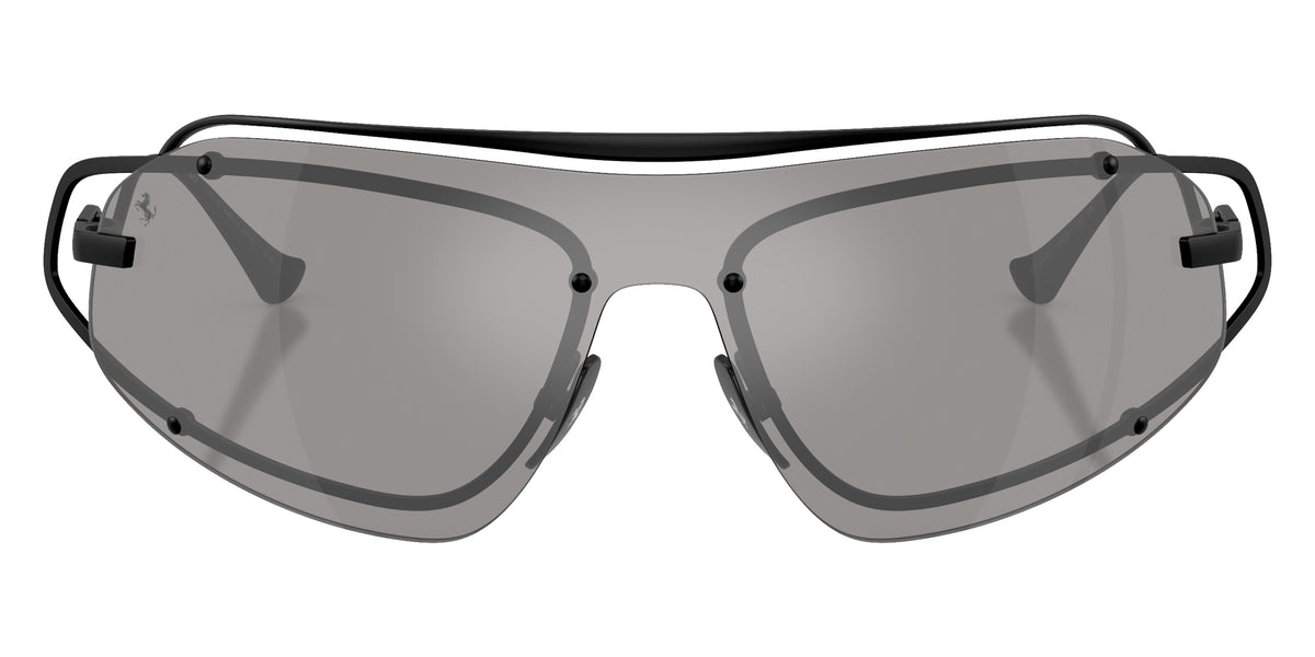 Ferrari® FH1023T Sunglasses - Matte Black/Grey Mirror Silver Gradient