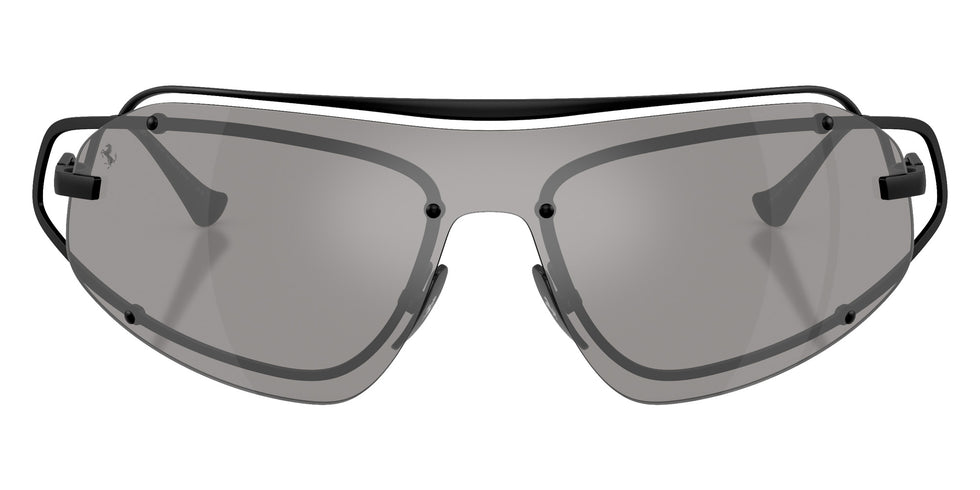 Ferrari® FH1023T Sunglasses - Matte Black/Grey Mirror Silver Gradient