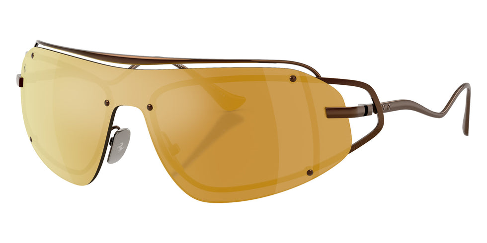 Ferrari® FH1023T Sunglasses - Brown/Brown Mirror Gold