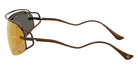 Ferrari® FH1023T Sunglasses - Brown/Brown Mirror Gold