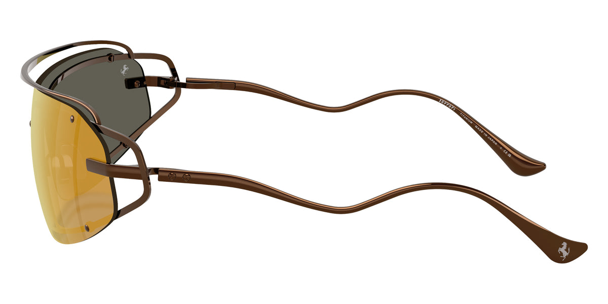 Ferrari® FH1023T Sunglasses - Brown/Brown Mirror Gold