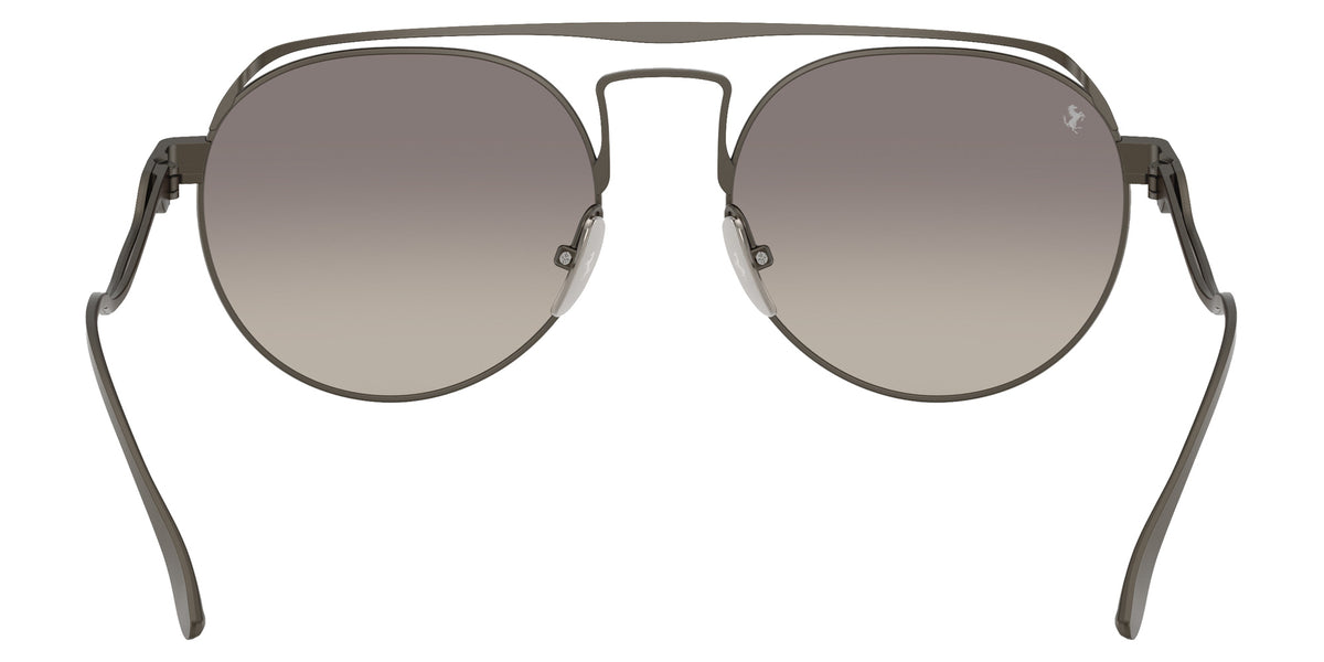 Ferrari® FH1025T Sunglasses - Dark Gunmetal Matte/Mirror Silver
