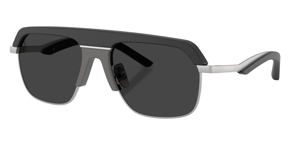 Ferrari® FH1026Q Sunglasses - Black/Dark Grey Polarized