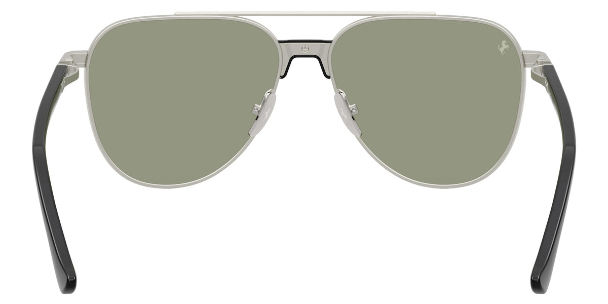 Ferrari® FH1028T Sunglasses - Silver Matte/Dark Green/Red