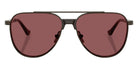 Ferrari® FH1028T Sunglasses - Gunmetal Shiny/Red Contrast