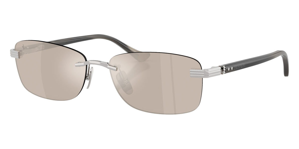 Ferrari® FH1029TD Sunglasses - Silver Brushed/Clear Mirror White Gold