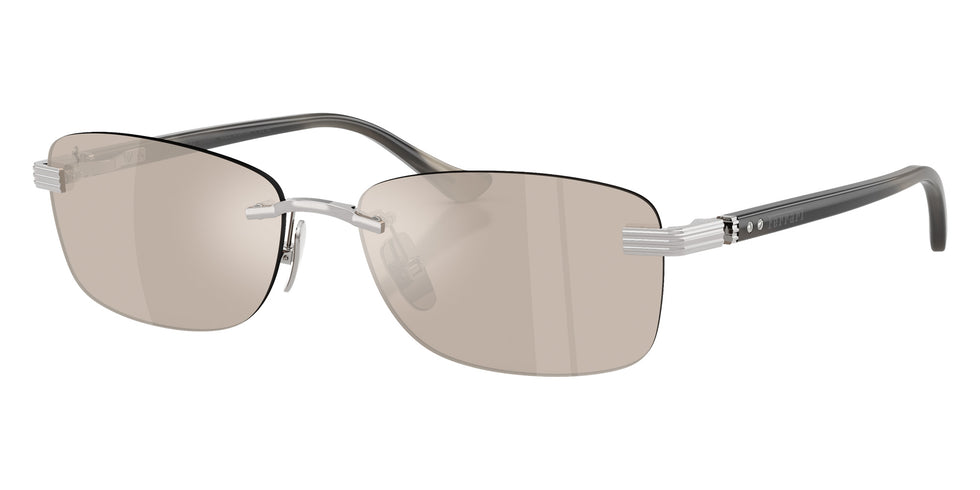 Ferrari® FH1029TD Sunglasses - Silver Brushed/Clear Mirror White Gold