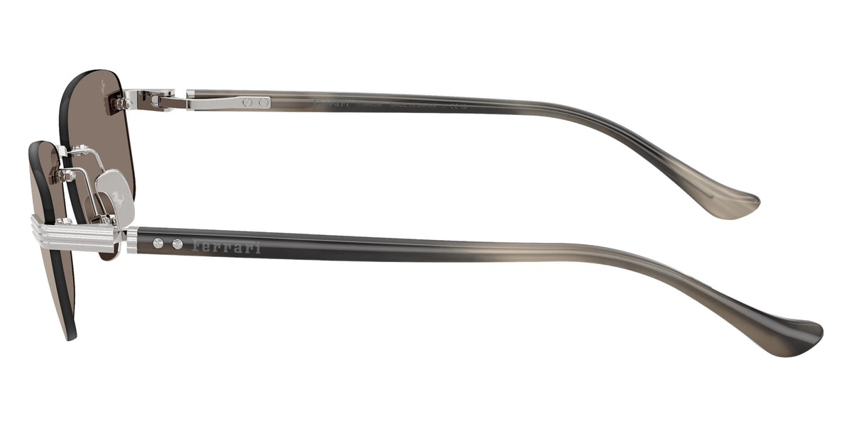 Ferrari® FH1029TD Sunglasses - Silver Brushed/Clear Mirror White Gold