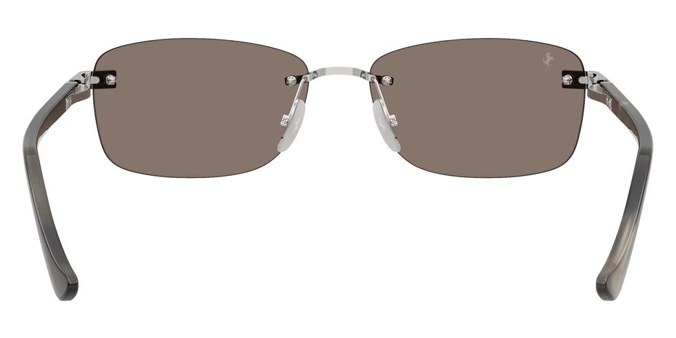 Ferrari® FH1029TD Sunglasses - Silver Brushed/Clear Mirror White Gold