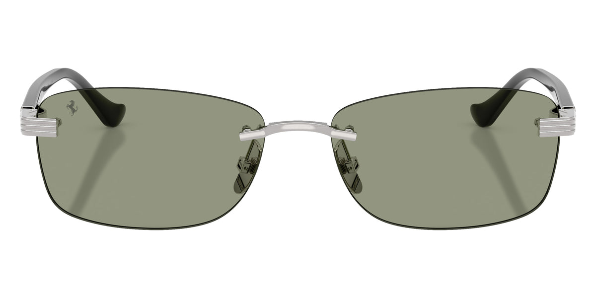 Ferrari® FH1029TD Sunglasses - Silver Brushed/Green/Red