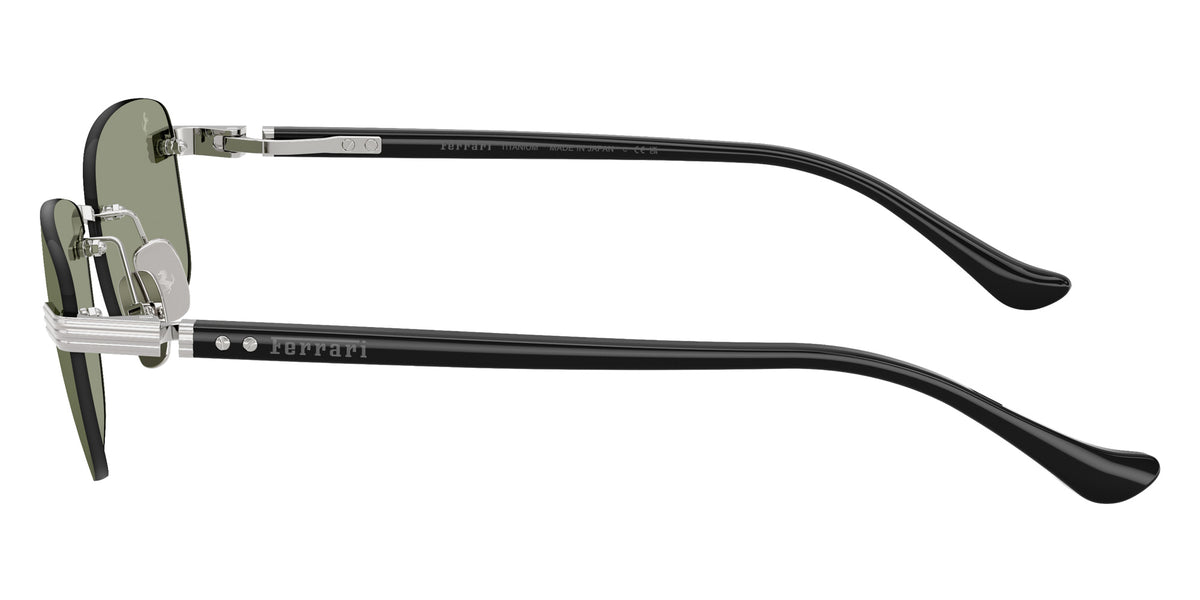 Ferrari® FH1029TD Sunglasses - Silver Brushed/Green/Red