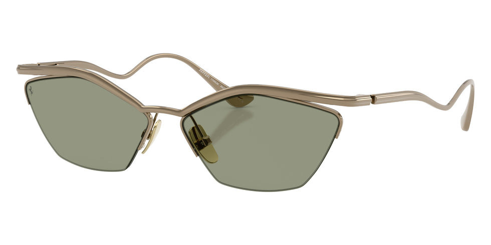 Ferrari® FH1030T Sunglasses - Gold Shiny/Dark Green
