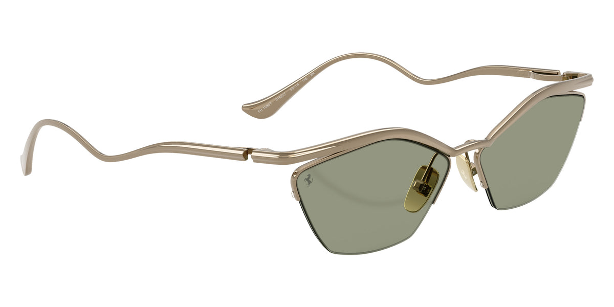 Ferrari® FH1030T Sunglasses - Gold Shiny/Dark Green