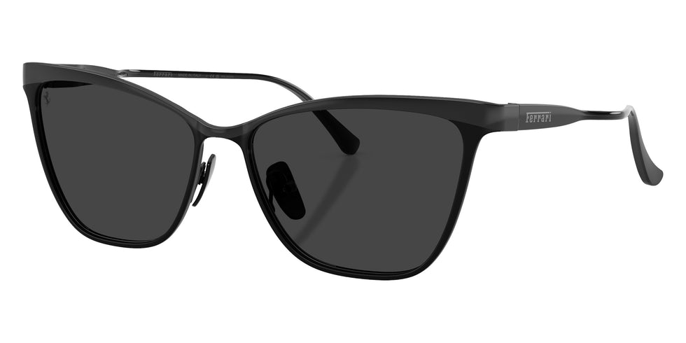 Ferrari® FH1031 Sunglasses - Black Matte/Black/Crystal