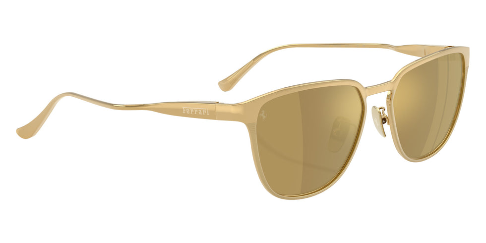 Ferrari® FH1032D Sunglasses - Gold Matte/Mirror Gold