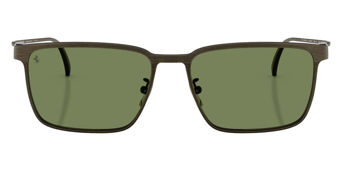 Ferrari® FH1033D Sunglasses - Grey Brush/Green Crystal