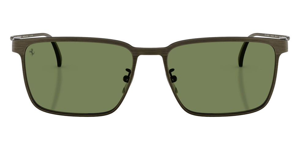 Ferrari® FH1033D Sunglasses - Grey Brush/Green Crystal