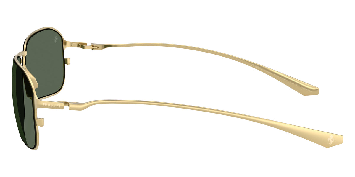 Ferrari® FH1037T Sunglasses - Gold Matte/Dark Green Solid