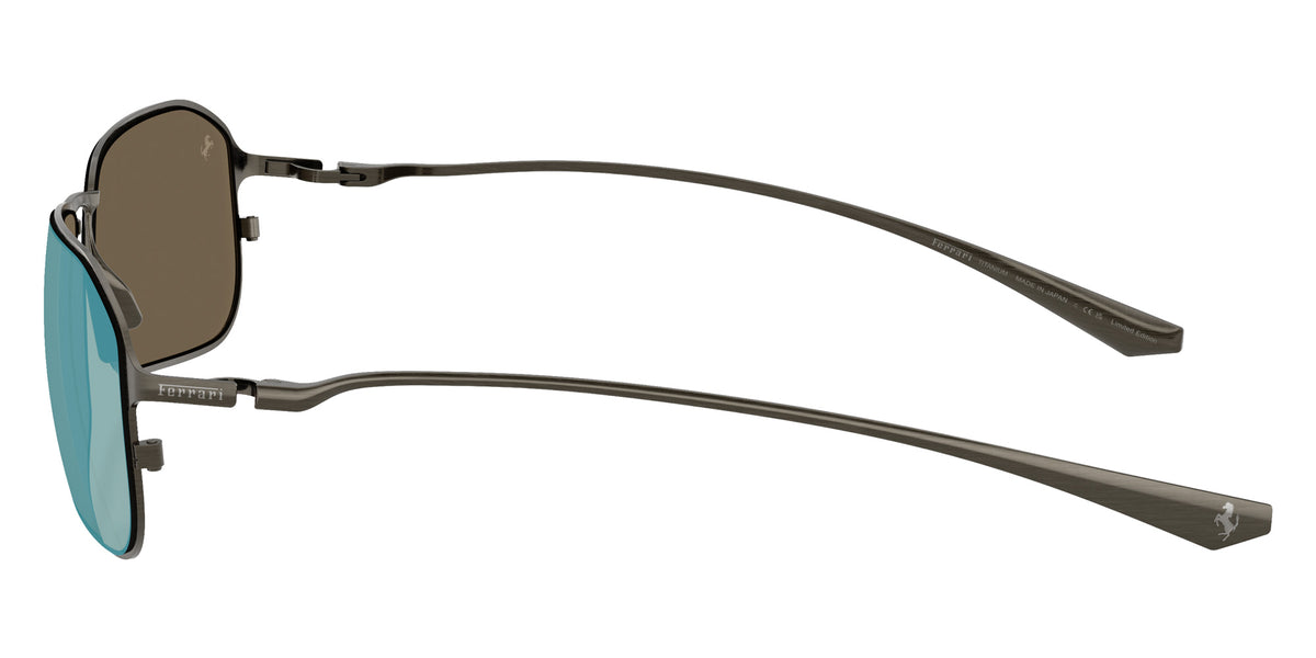 Ferrari® FH1037T Sunglasses - Gunmetal Shiny/Grey Mirror Blue