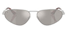 Ferrari® FH1038 Sunglasses - Silver Shiny/Light Grey Mirror Silver