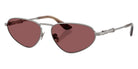 Ferrari® FH1038 Sunglasses - Gunmetal Shiny/Red Contrast Pro